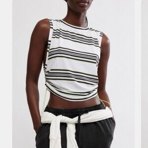 NWT Free People MOVEMENT || TEMPO SPORT MODE PRINTED MUSCLE TANK Size Medium